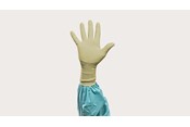 Hand wearing Biogel PI