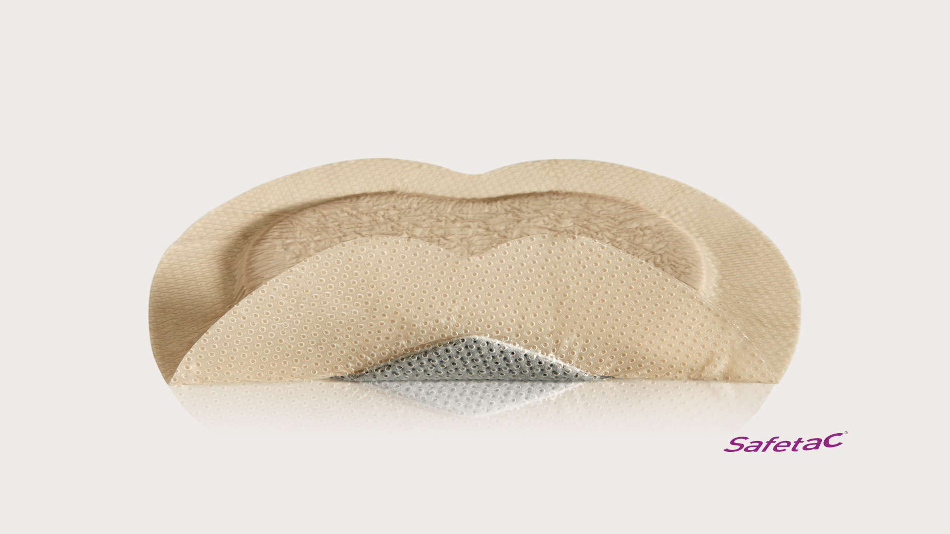 Mepilex Border Sacrum Ag antimicrobial dressing for sacral